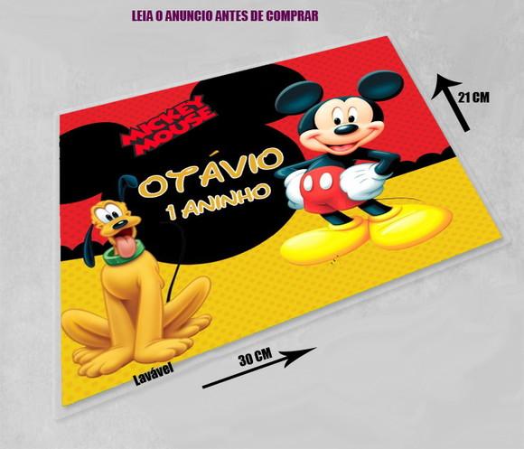 Souplast do Mickey Mouse Jogo Americano
