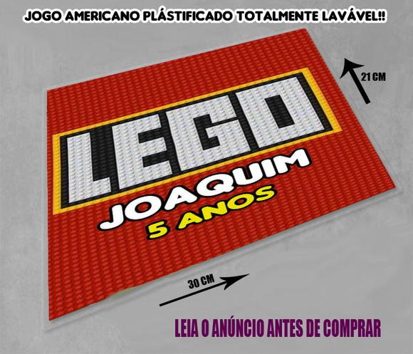 Souplast Jogo Americano da Lego