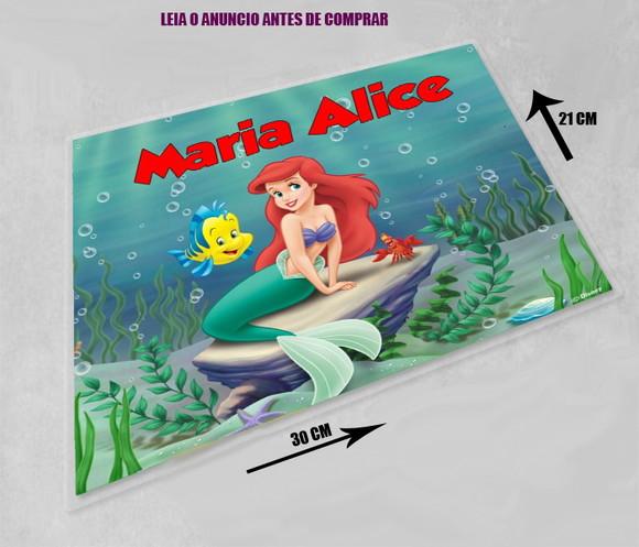 Souplast Jogo Americano da Sereia Ariel