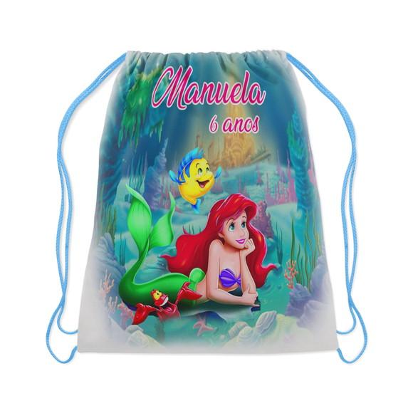 Mochilinha da Sereia Ariel