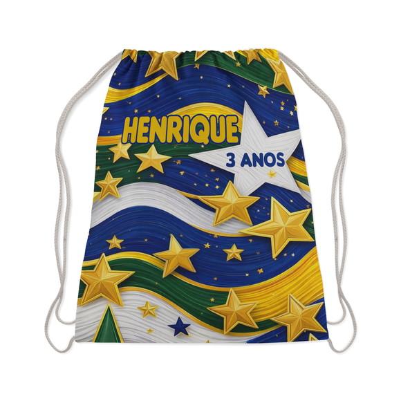 Mochilinha Personalizada  lembrancinhas da Copa do Mundo Brasil