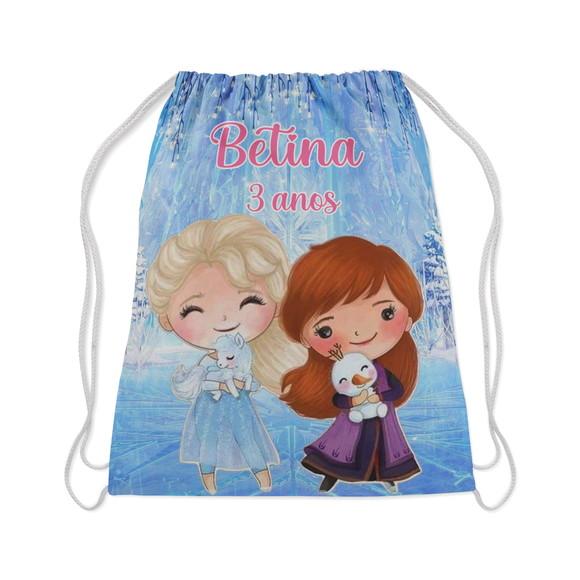 Mochilinha Personalizada Lembrancinhas da Frozen Cute