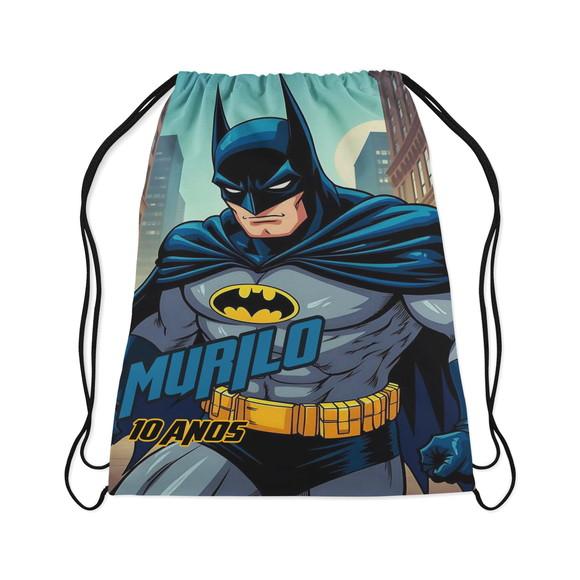 Mochilinha Personalizada para lembrancinhas do Batman