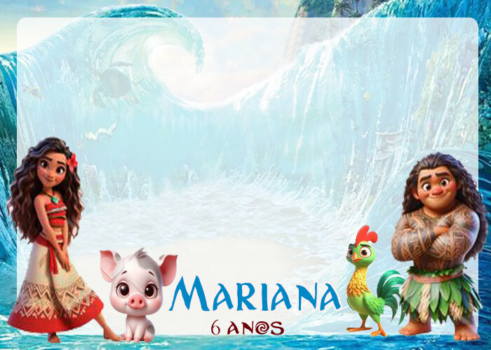 Lousa Magica + canetinha  Personalizada  lembrancinhas da Moana