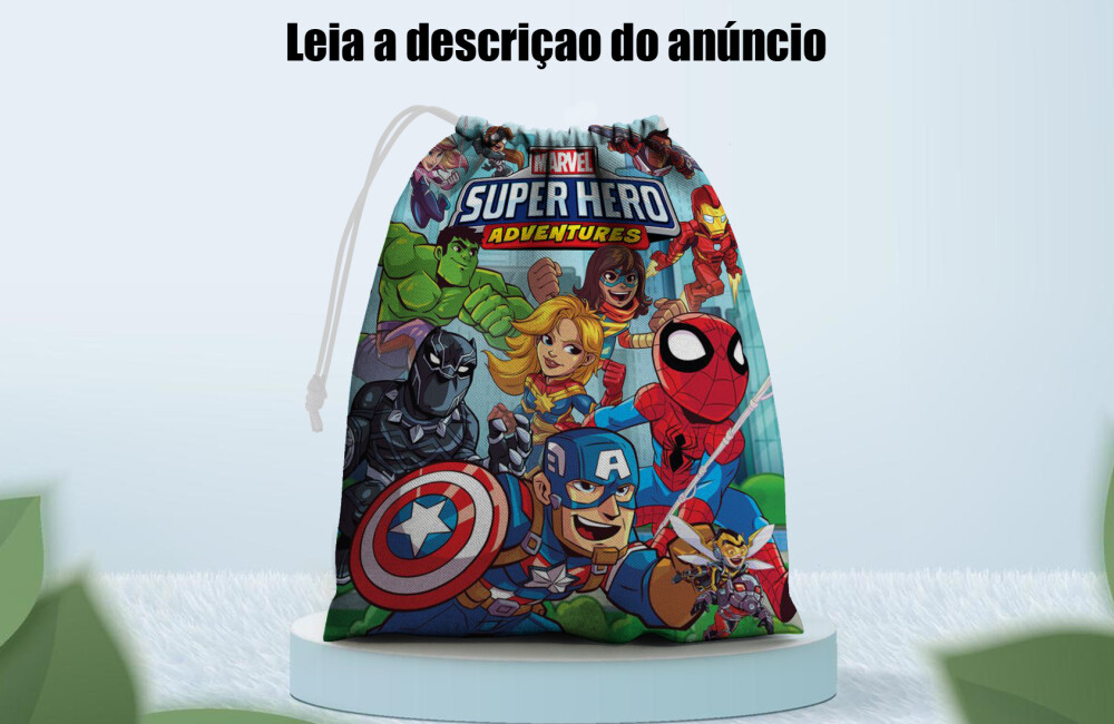 Saquinho Surpresa lembrancinhas dos Super Heróis