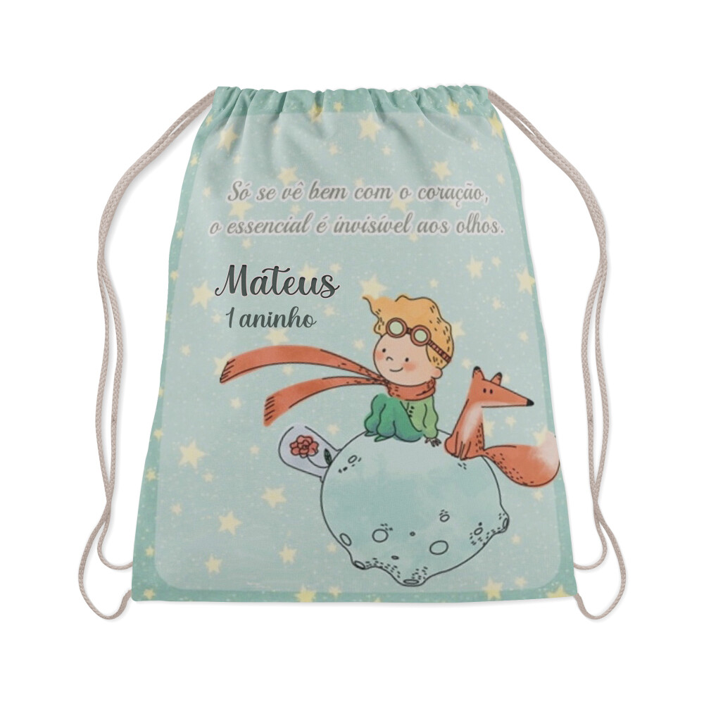 Mochilinha Personalizada lembrancinhas do Pequeno Principe