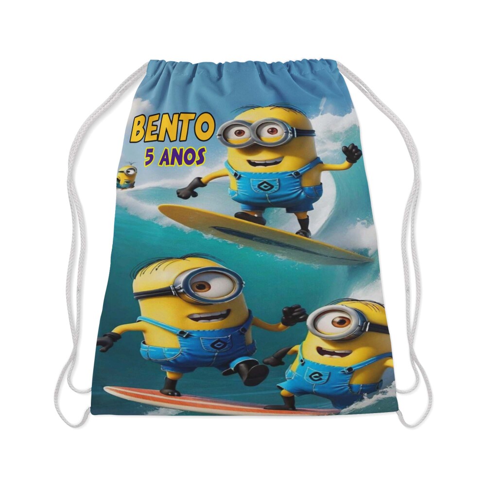 Mochilinha personalizada Lembrancinhas dos Minions