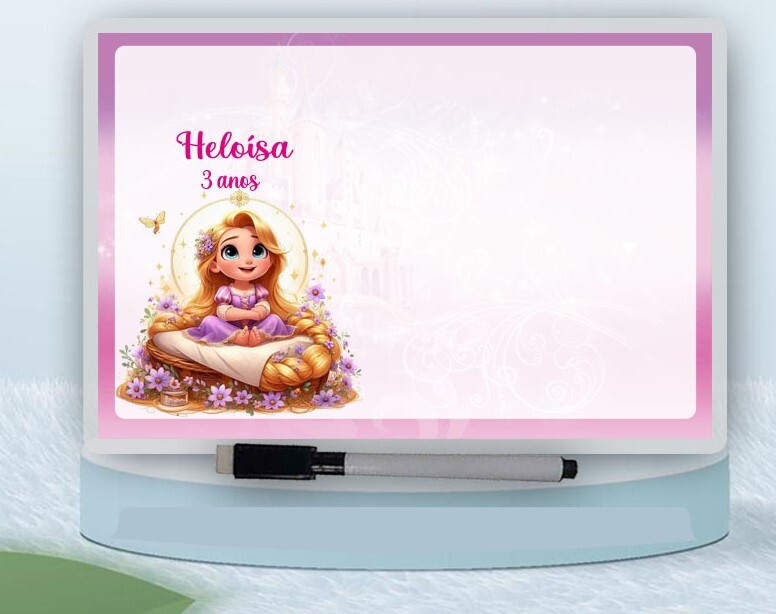 Lousa Mágica com Canetinha Personalizada para lembrancinhas da R