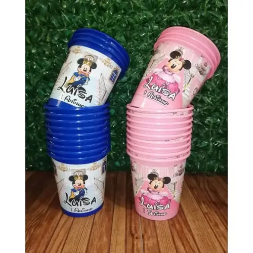 Balde de Pipoca Minie ou Mickey Realeza