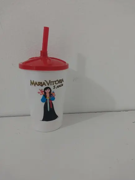 Copo Twister Personalizado da Mulan