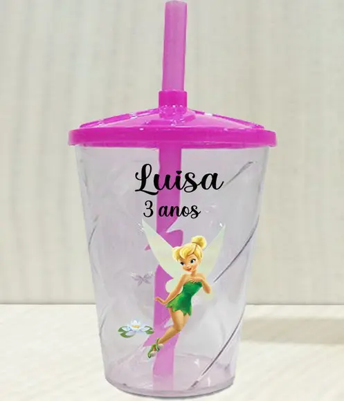 Copo Twister Personalizado da Sininho
