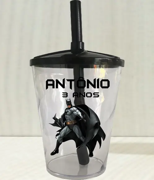 Copo Twister Personalizado do Batman