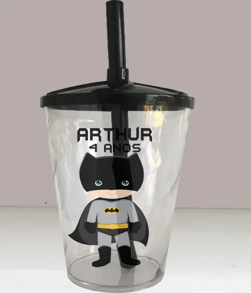 Copo Twister Personalizado do Batman