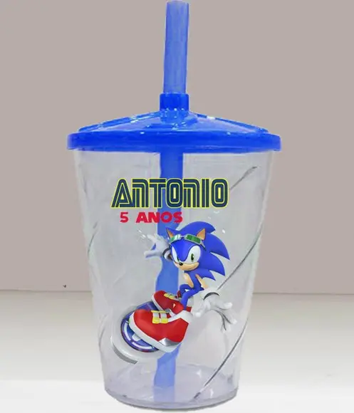 Copo Twister Personalizado do Sonic