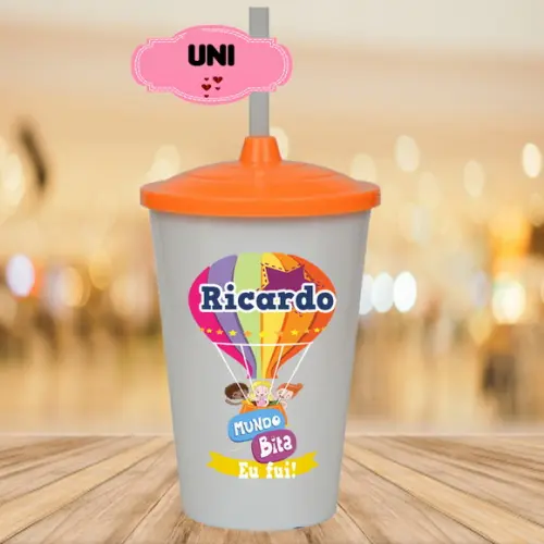 Copo Twister Personalizado Mundo Bitta