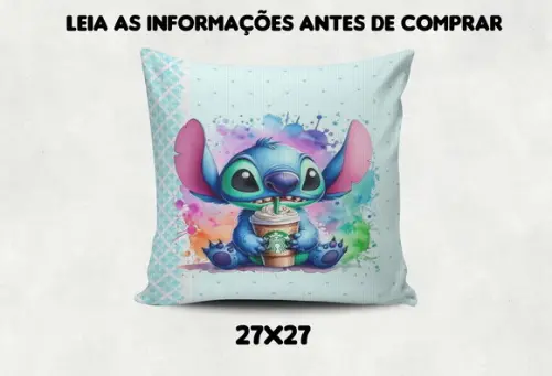 Kit 4 Almofada Decoração do Stitch