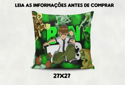 Kit 4 Almofadas do Ben 10