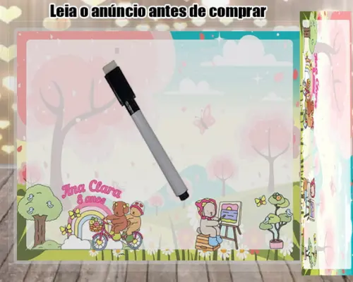 Lousa Magica Personalizada Bobbie Goods