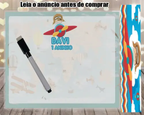 Lousa Magica Personalizada do Aviador