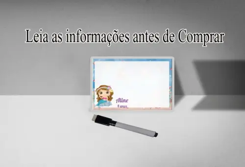 Lousinha Magica Personalizada da Sereia Baby