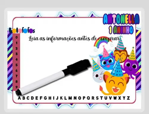 Lousinha Magica Personalizada dos Bolofofos
