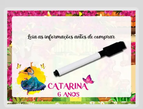 Lousinha Magica Personalizada Encanto