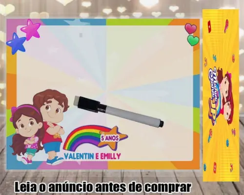 Lousinha Magica Personalizada Maria Clara e Jp
