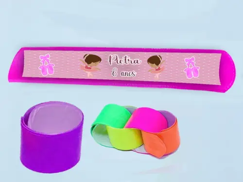 Pulseira Bate e Enrola da Bailarina
