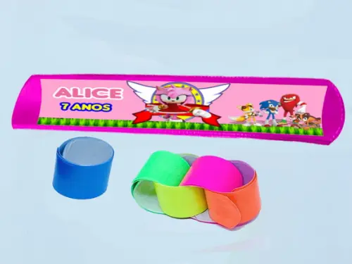 Pulseira Bate e Enrola do Amy Rose
