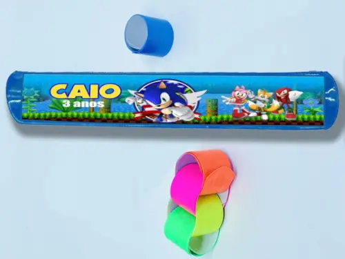 Pulseira Bate Enrola Sonic