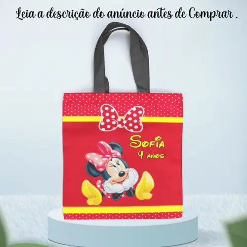 Sacolinha Ecobag da Minnie