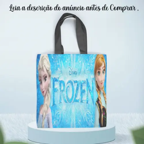 Sacolinha Ecobag Personalizada para Lembrancinhas Frozen