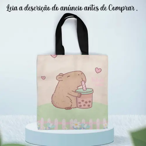 Sacolinha Personalizada da Capivara