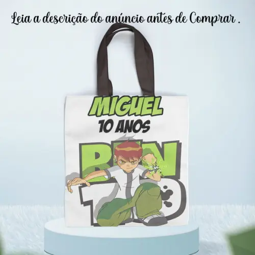 Sacolinha Personalizada do Ben 10