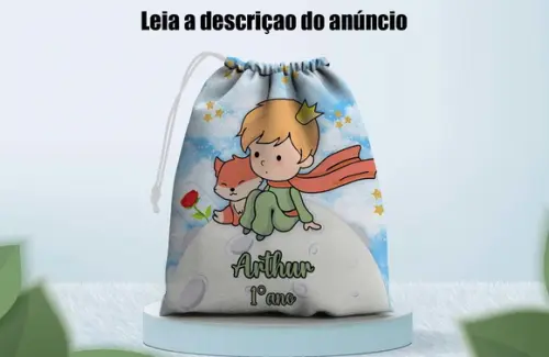 Sacolinha Saquinho Surpresa do Pequeno Principe