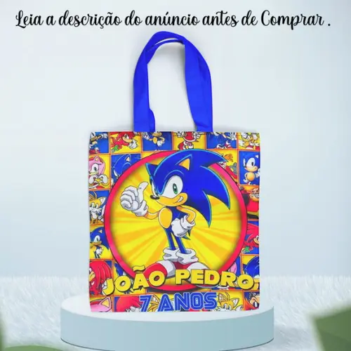 Sacolinha Surpresa do Sonic