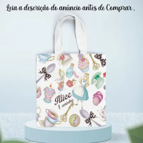 Sacolinha Surpresa Lembrancinhas de Aniversario da Alice
