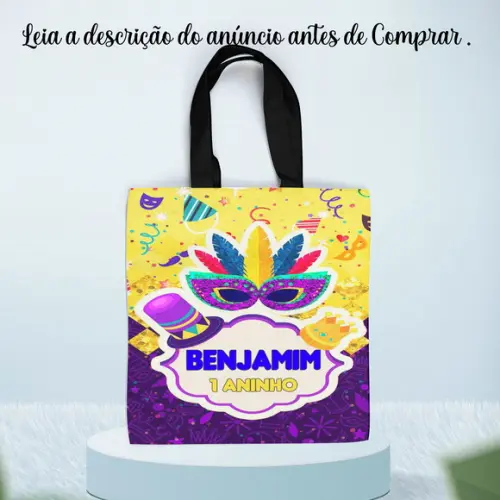 Sacolinha Surpresa para Lembrancinhas Bailinho de Carnaval