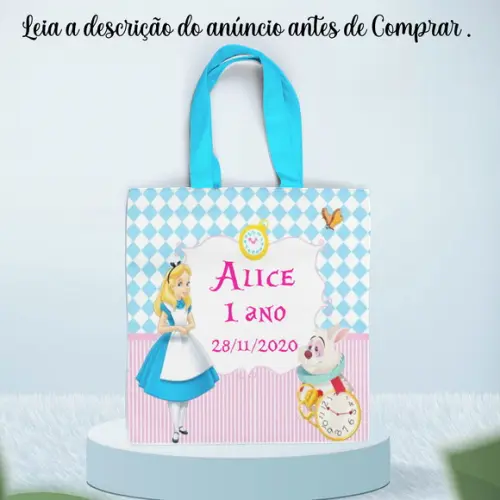 Sacolinha Surpresa para Lembrancinhas da Alice