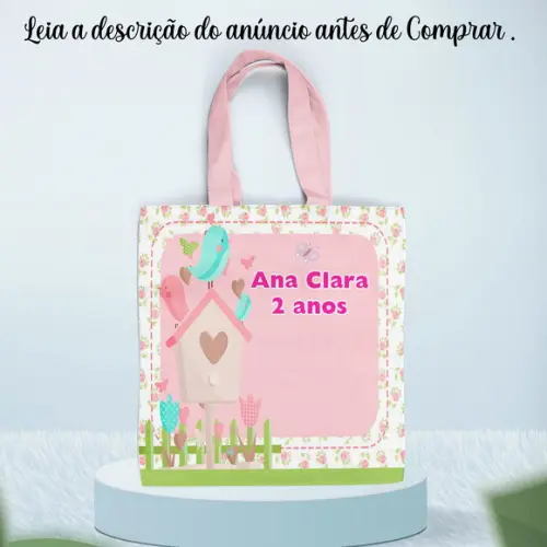 Sacolinha Surpresa para Lembrancinhas Jardim Encantado