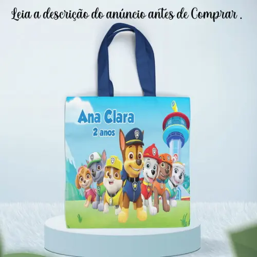 Sacolinha Surpresa para Lembrancinhas Patrulha Canina