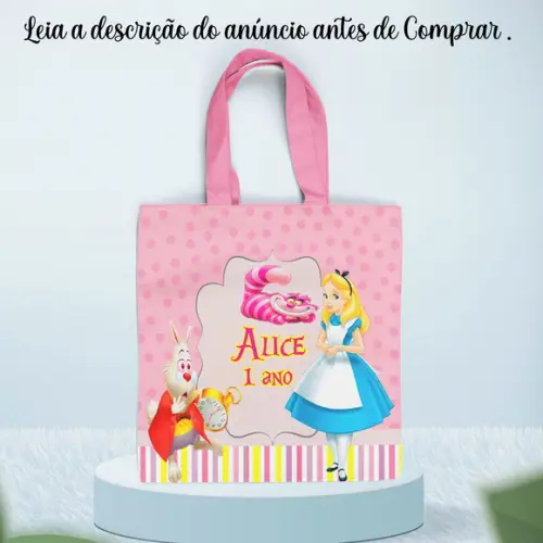 Sacolinha Surpresa Personalizada da Alice