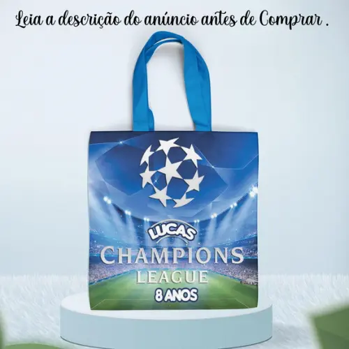 Sacolinhe de Tecido Personalizada do Real Madri