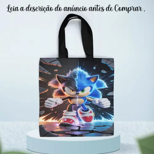 Sacolinha Surpresa Personalizada do Sonic
