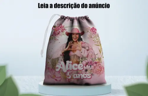 Saquinho Personalizado Ana Castela Boiadeira