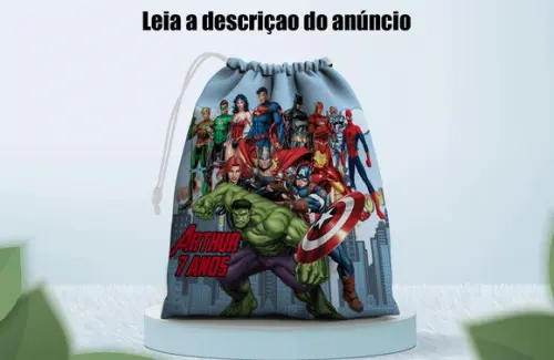 Saquinho Surpresa 28x18 dos Vingaodres