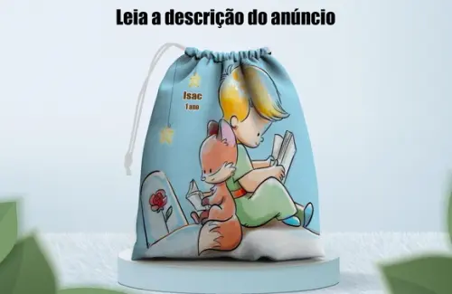 Saquinho Surpresa para Aniversario Pequeno Principe