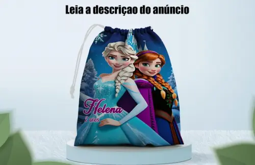 Saquinho Surpresa para Lembrancinhas Frozen