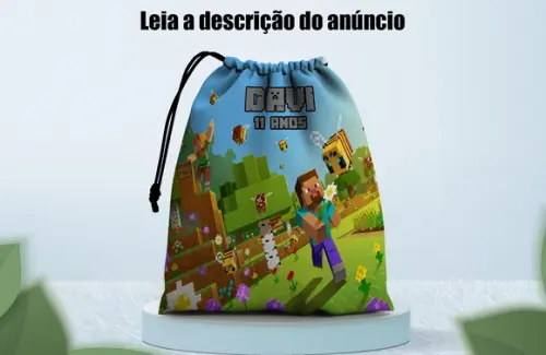 Saquinho Surpresa Personalizado do Pequeno Principe