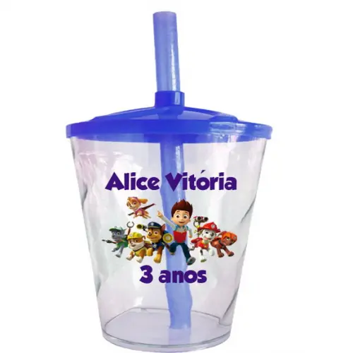 Copo Personalizado da Patrulha Canina